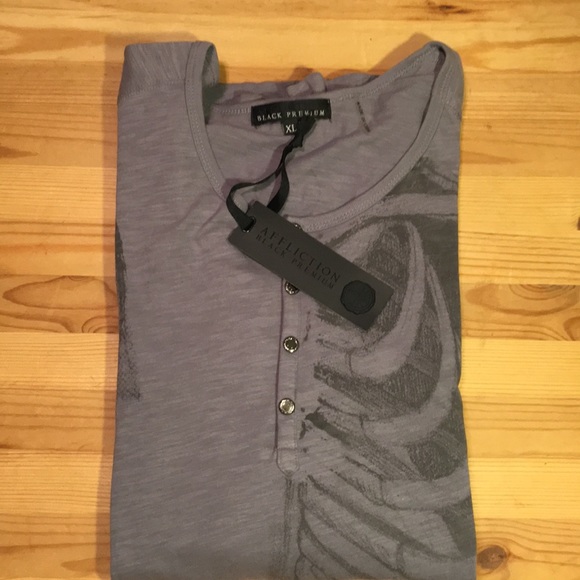 Affliction Long Sleeve Button Up, Men’s - Picture 8 of 10